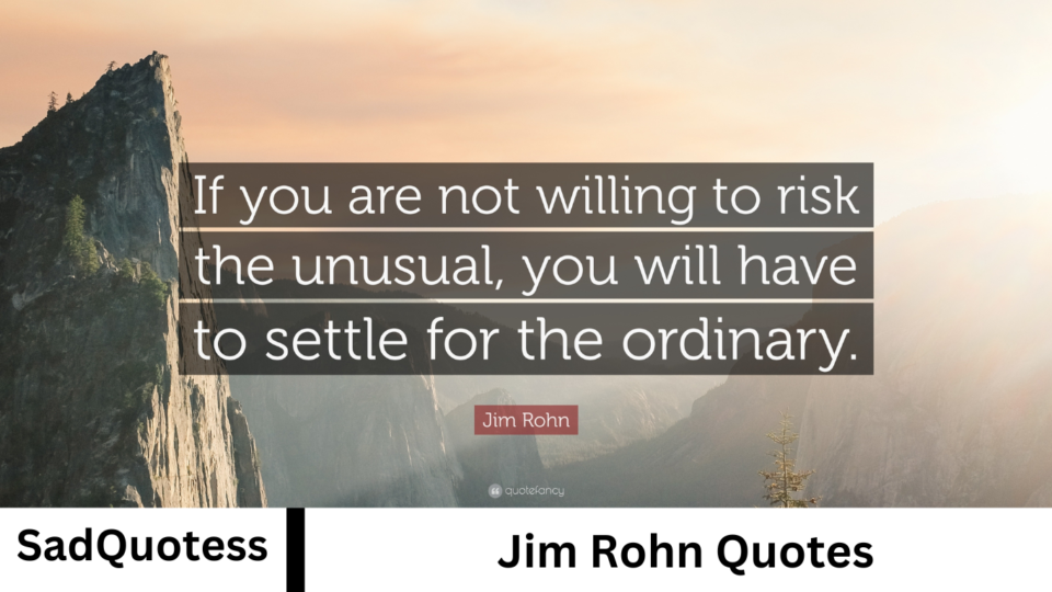 Jim Rohn Quotes